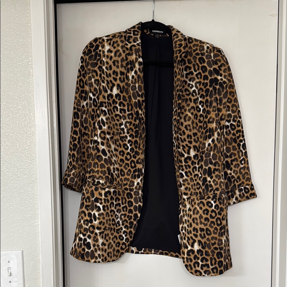 Express Leopard Print Women's Jacket